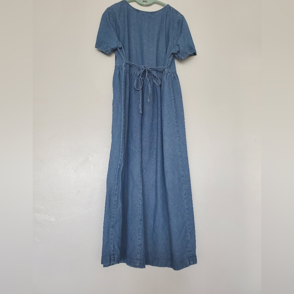 Vintage Denim Dress - Picture 7 of 8